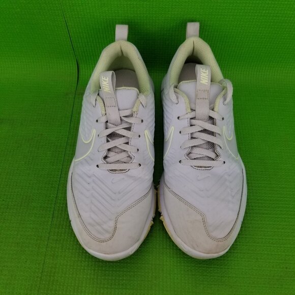 ✅Nike Women's 8.5 Explorer 2 Golf Shoes/Sneakers Pure Platinum Volt -AA1846-001 - Picture 7 of 11